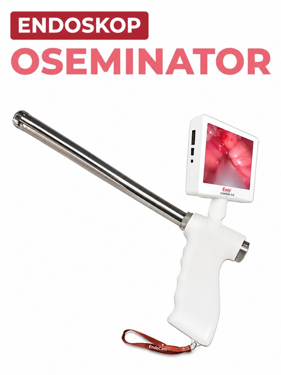 Veterinariya endoskop osseminator
